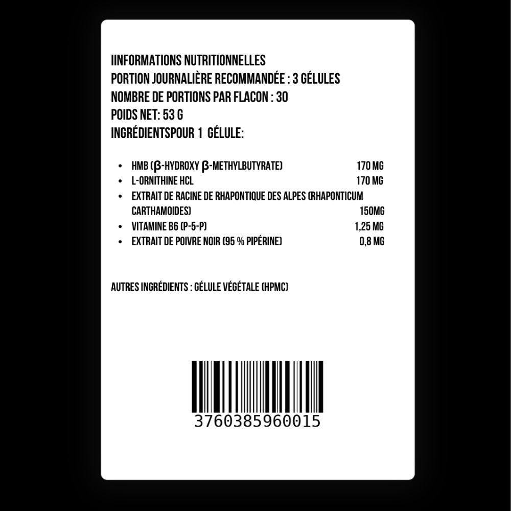 STERONATTY / Anabolic formula (pre-order, launch Mai 6)