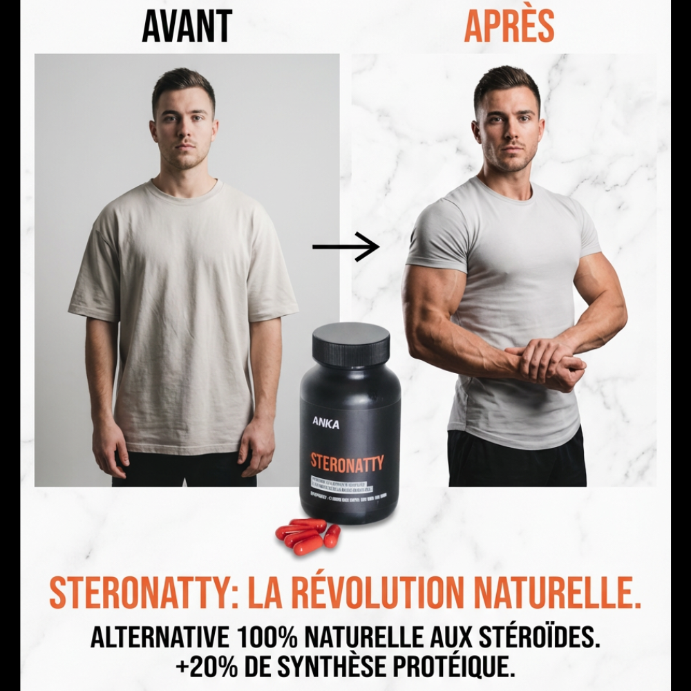 STERONATTY / Anabolic formula (pre-order, launch Mai 6)