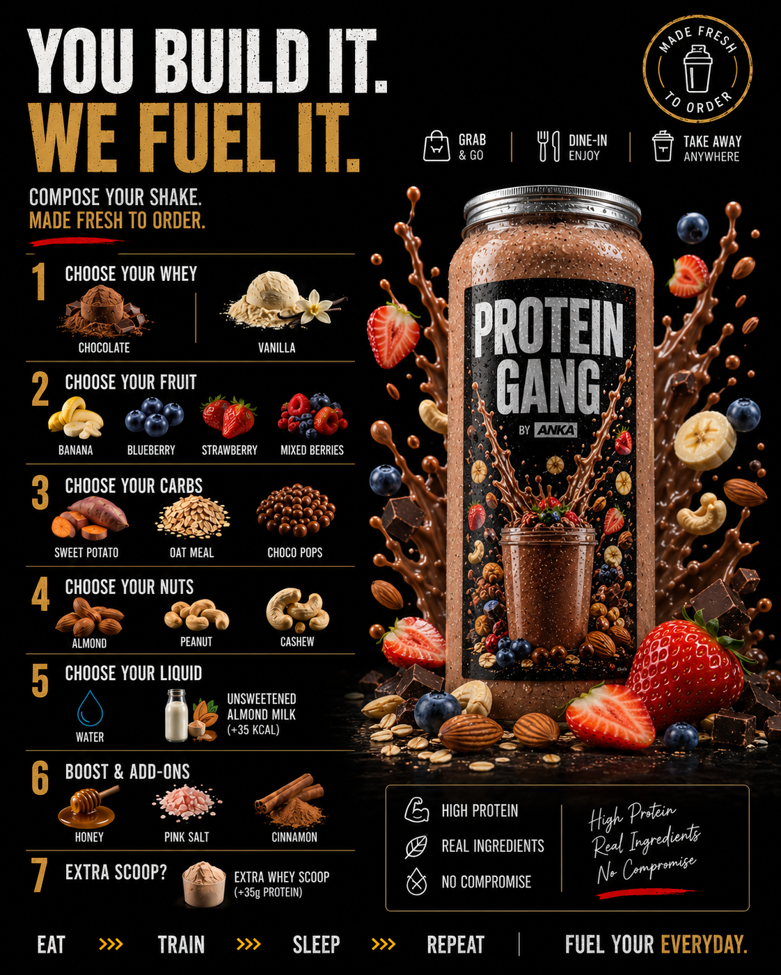 PROTEIN GANG - Protein smoothie