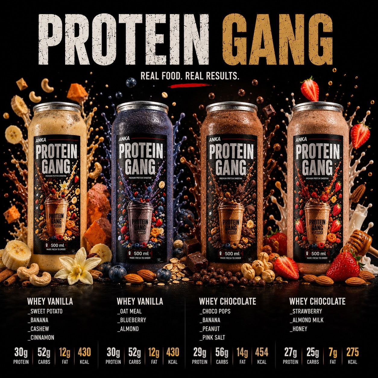 PROTEIN GANG - Protein smoothie