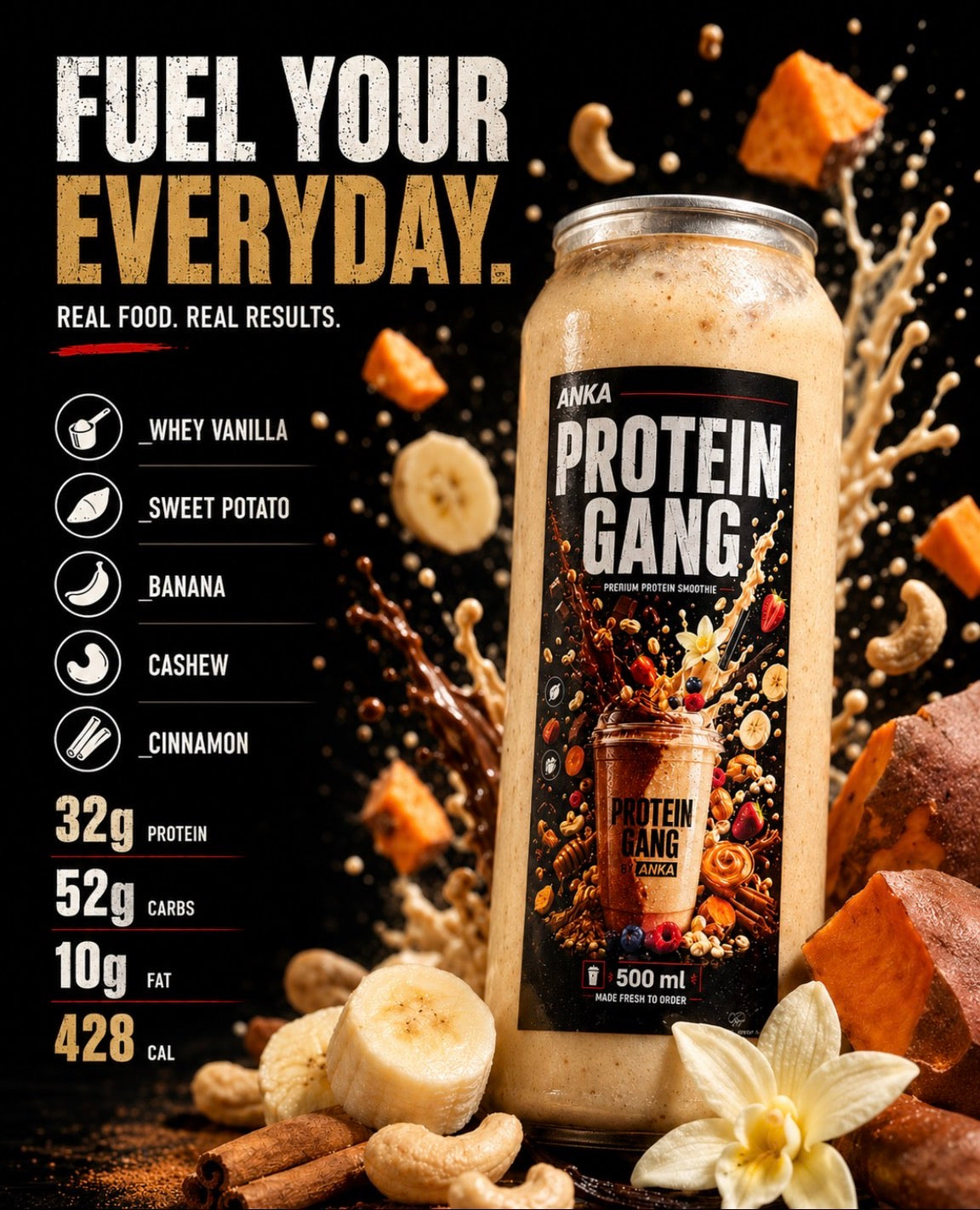 PROTEIN GANG - Protein smoothie