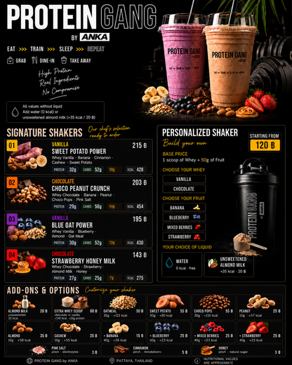 PROTEIN GANG - Protein smoothie