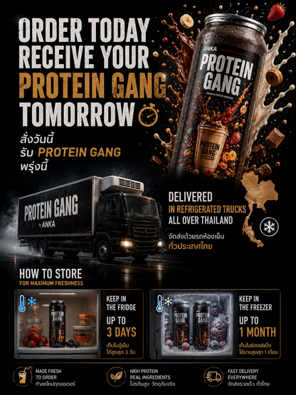 PROTEIN GANG - Protein smoothie